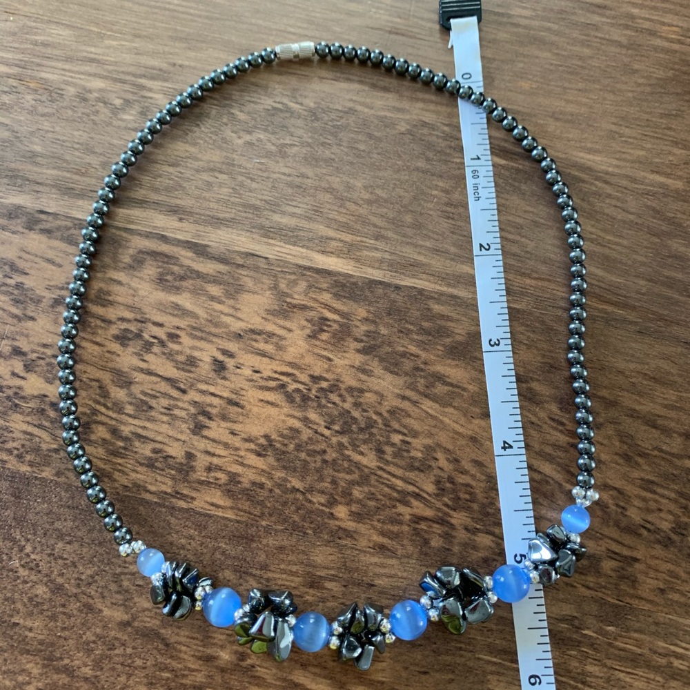 Natural stone necklace from Florida